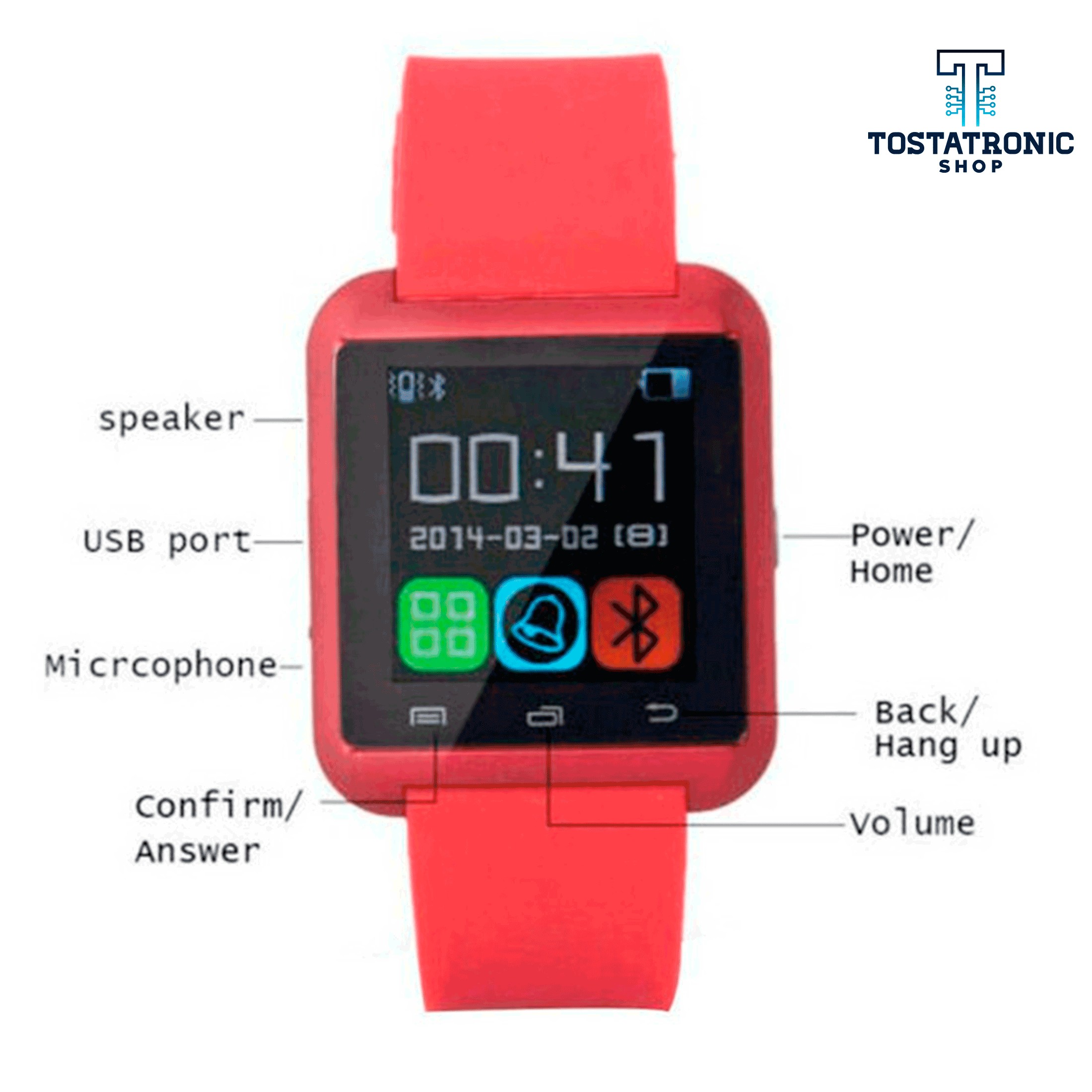 Smartwatch u8 no discount enciende